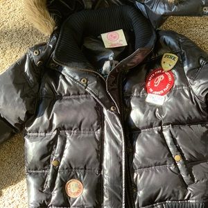Victoria’s Secret Pink Puffy jacket w/furry hood.